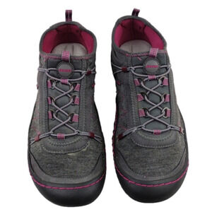 𝅺jsport by Jambu Quest-F6 Melange Gray Water Trail Slip On Athletic Shoes